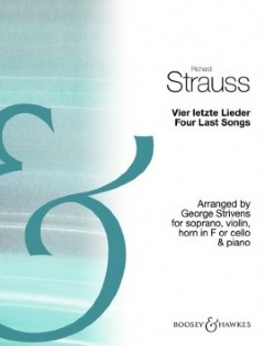 Vier letzte Lieder / Four Last Songs (Score & Parts)