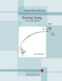 Kwong Song (String Quartet Score & Parts)