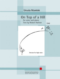 On Top of a Hill - version for high voice