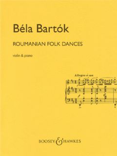 Roumanian Folk Dances (Violin & Piano)