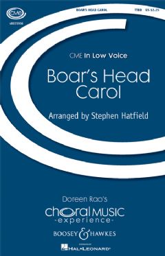 Boar's Head Carol (TTBB & Piano)