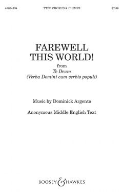 Farewell This World! (TTBB Choral Score)