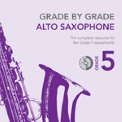 **Rhapsody on a theme of Paganini (accomp.) from Grade by Grade for Alto Saxophone**