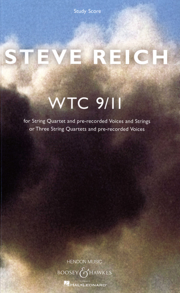 Steve Reich - WTC 9/11 (study score)