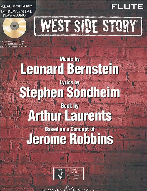 サックス楽譜West Side Story Instrumental Solos Bernstein: West Side Story Instrumental Solos - Flute – Ficks Music