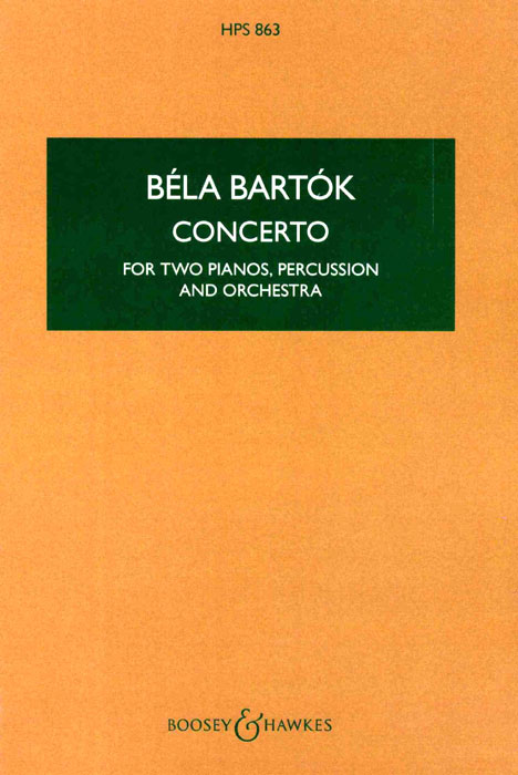 Béla Bartók - Concerto for 2 Pianos, Percussion & Orchestra