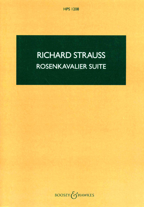 Richard Strauss - Rosenkavalier Suite Op. 59 (Hawkes Pocket Score