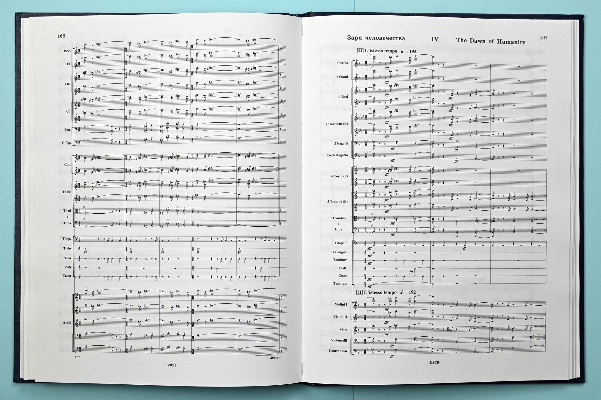 Shostakovich, Dmitri Symphony No. 12 op. 112 Full Score (New