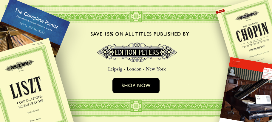 The Edition Peters Sale is Now On - Save 15%