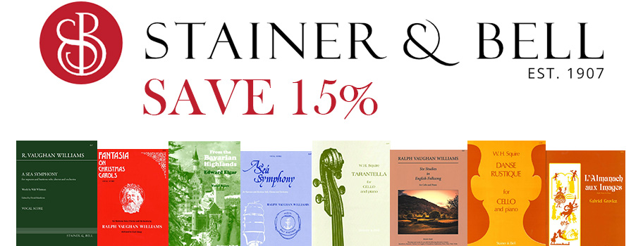 Save 15% on Stainer & Bell