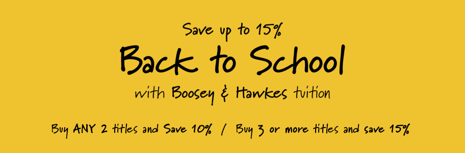 Back to School with Boosey & Hawkes