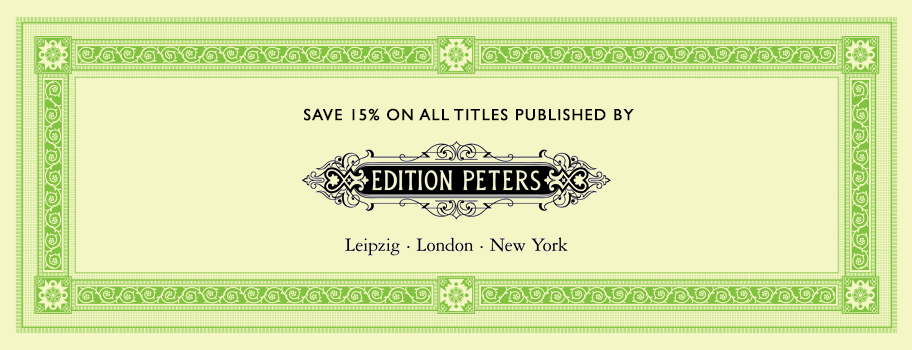 Save 15% on Edition Peters
