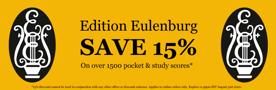 Save 15% on all Eulenburg Scores
