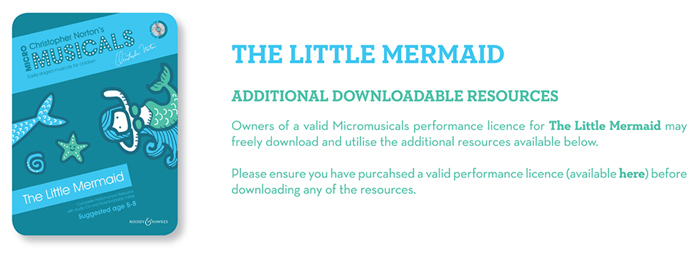 <font color="3bc6ef">The Little Mermaid</font>