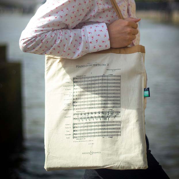 Piano Concerto No. 2 (HPS 17) Reversible Tote Bag