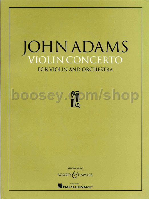 John Adams Violin Concerto (Full score)