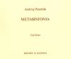 Panufnik, Andrzej: Metasinfonia (Symphony No.7) (Full Score)