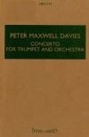 Maxwell Davies, Peter: Trumpet Concerto HPS1174 (Hawkes Pocket Scores series)