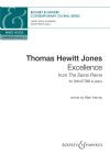 Hewitt Jones, Thomas: Excellence - SSAATTBB (from The Same Flame)