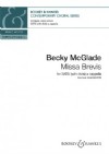 McGlade, Becky: Missa Brevis (SATB divisi a capella)
