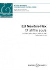 Newton-Rex, Ed: Of all the souls (SATB divisi with optional piano or cello)