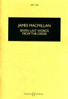 MacMillan, James: Seven Last Words from the Cross HPS1360 (Hawkes Pocket Scores series)