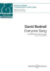 Bednall, David: Everyone Sang (SATB with Divisi & Organ)