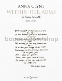 Within Her Arms (Full Score)