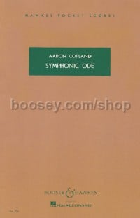Symphonic Ode (Study Score - Hawkes Pocket Score 706)