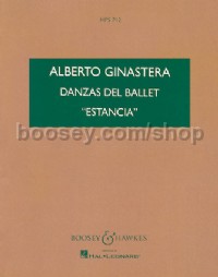 Estancia Dances Op8a (Study Score - Hawkes Pocket Score 712)