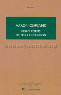 8 Poems Of Emily Dickinson (Study Score - Hawkes Pocket Score 934)