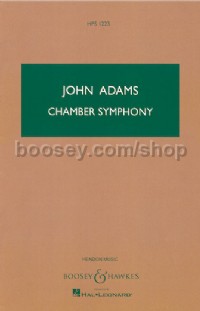 Chamber Symphony (Study Score - Hawkes Pocket Score 1223)