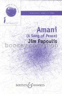 Amani: A Song for Peace (3-part treble & percussion)
