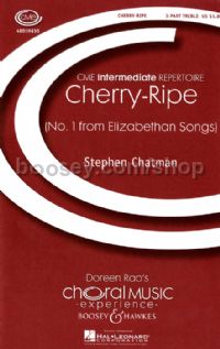 Cherry-Ripe (SSA & Percussion)