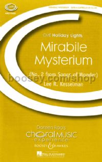 Mirabile Mysterium (SATB)