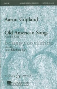 Old American Songs Choral Suite II SAB & piano