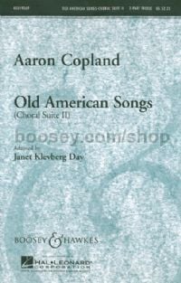 Old American Songs Choral Suite II SA & piano