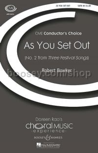 As You Set Out (SATB & Piano)