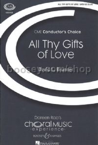 All Thy Gifts of Love (SATB & Piano)