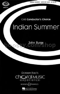 Indian Summer (SATB)