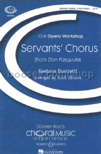 Servants' Chorus from Don Pasquale (2-part Treble Voices & Piano)