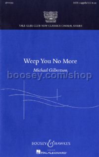 Weep You No More (SATB)