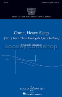 Come, Heavy Sleep (SATB)