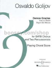 Demos Gracias (Choral Score)