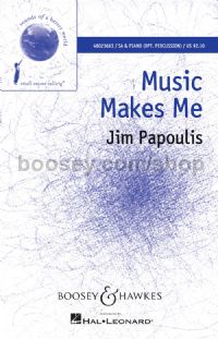 Music Makes Me (SA, Piano & Percussion)