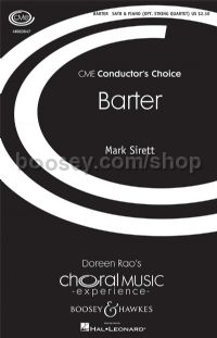 Barter (SATB & Piano)