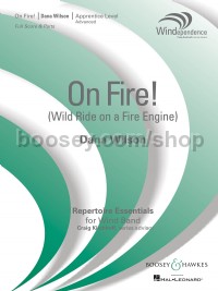 On Fire!  (Wind Band Score & Parts)