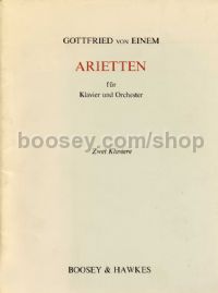 Arietten Op. 50 (2 Pianos, 4 Hands)