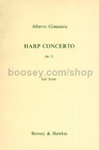 Harp Concerto Op. 25 (Full Score)