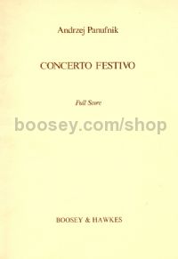 Concerto Festivo (Full Score)
